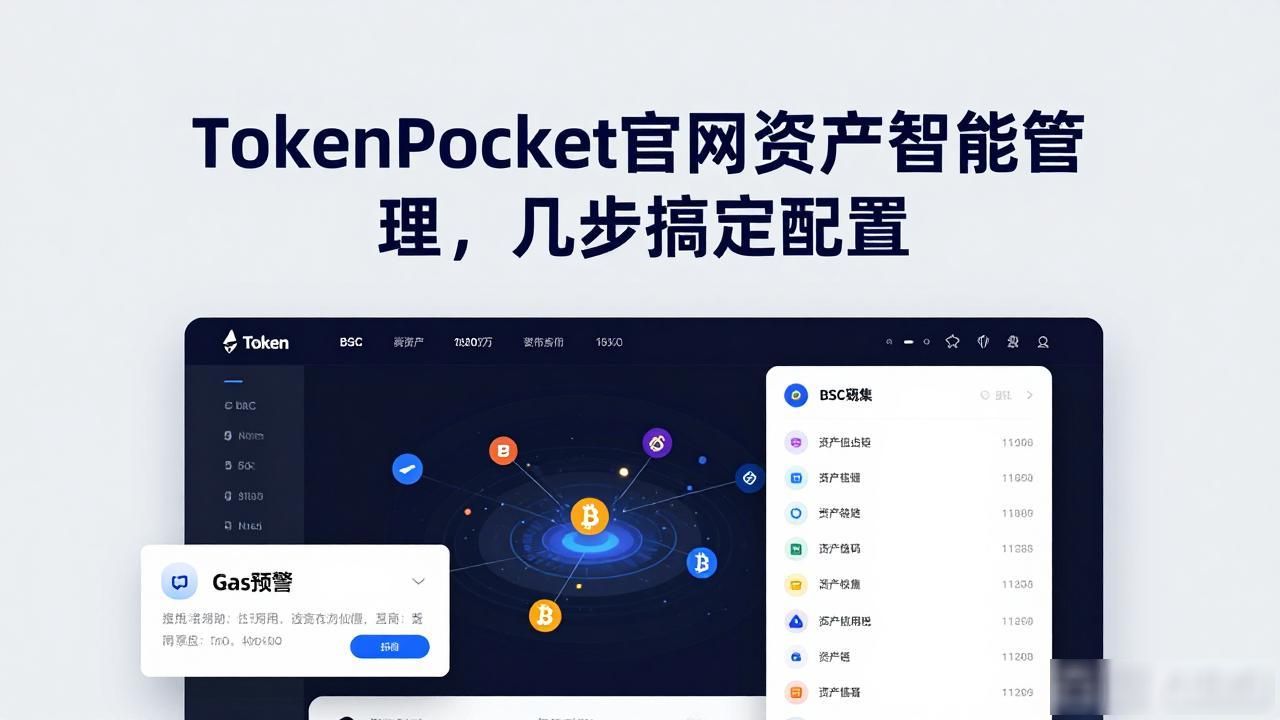 TokenPocket官网资产智能管理，几步搞定配置