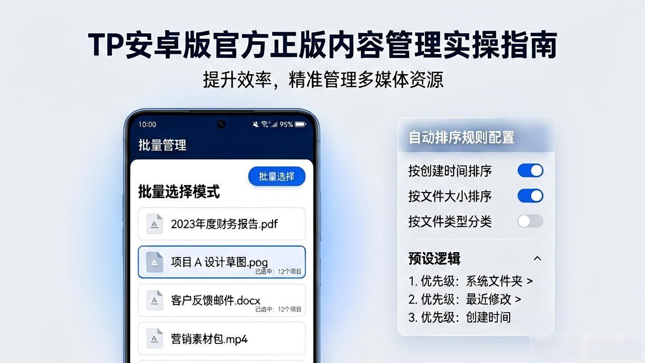 TP安卓版官方正版内容管理实操指南