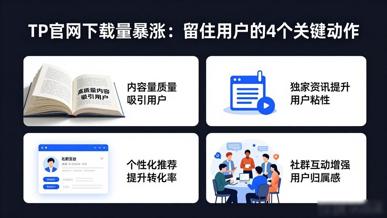 TP官网下载量暴涨：留住用户的4个关键动作
