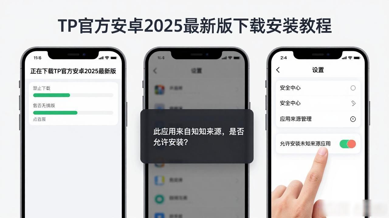 TP官方安卓2025最新版下载安装教程
