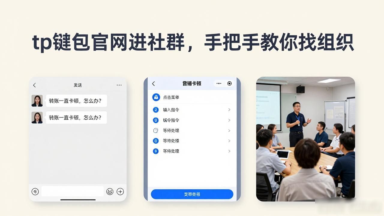 tp钱包官网进社群，手把手教你找组织