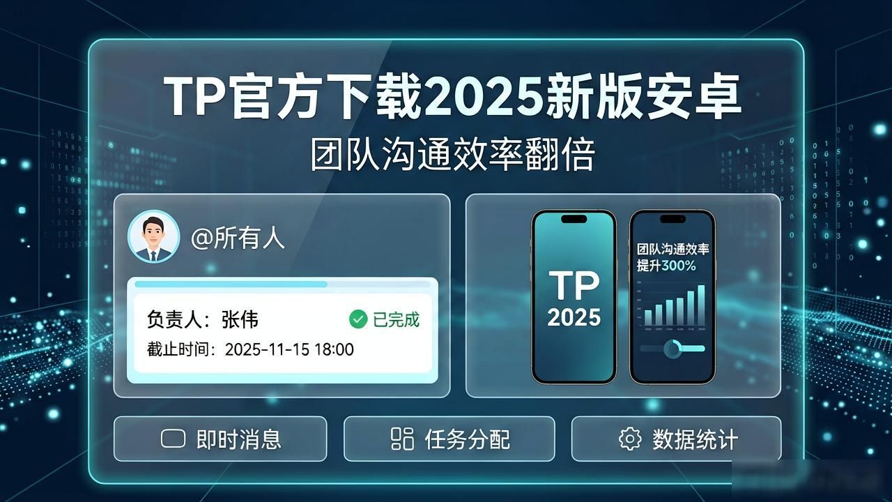 TP官方下载2025新版安卓，团队沟通效率翻倍
