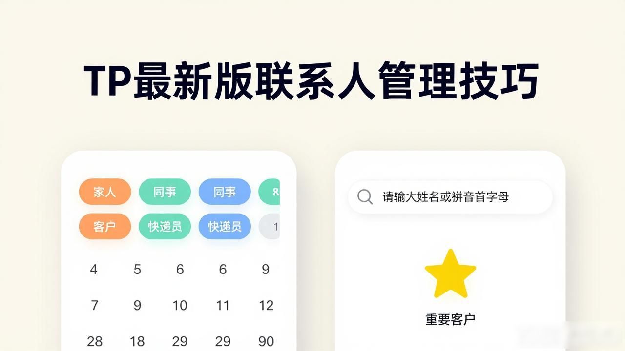 TP最新版联系人管理技巧