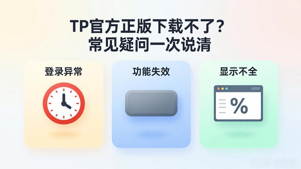 TP官方正版下载不了？常见疑问一次说清